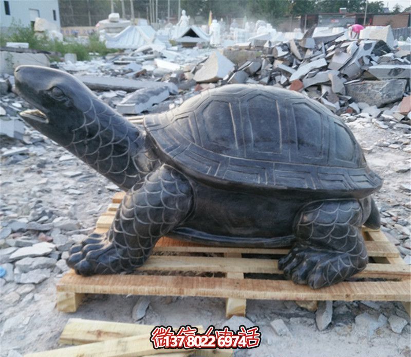 不銹鋼仿銅雕塑烏龜，裝點(diǎn)你的戶外草坪