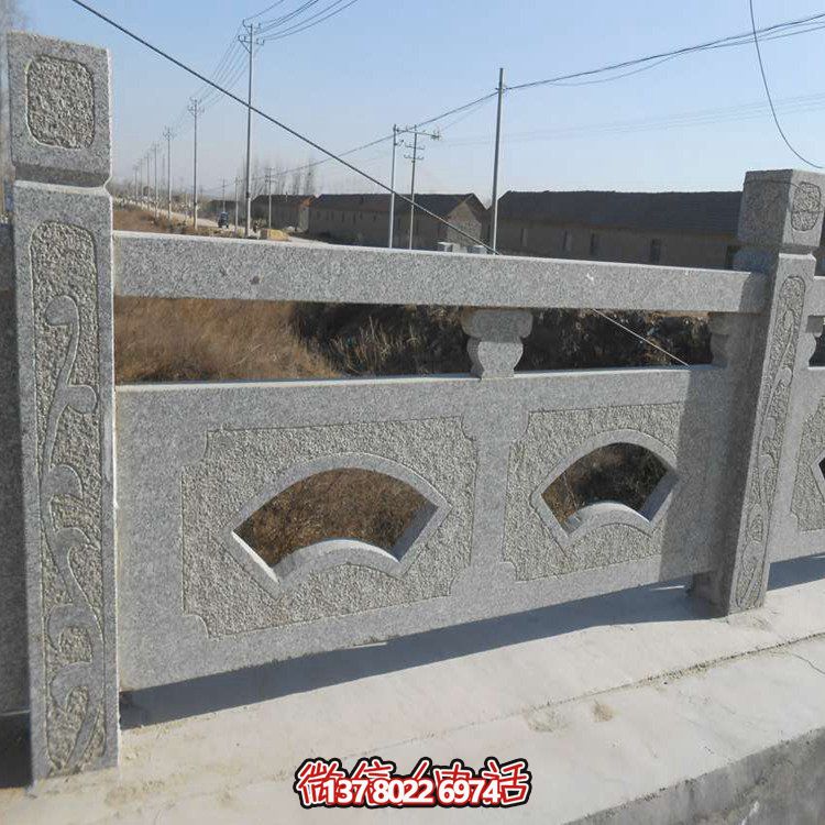 精美大理石護欄雕塑，讓戶外河道更加美觀