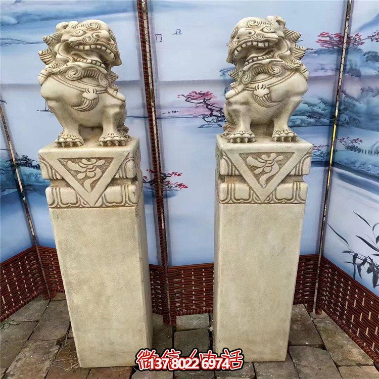 精美石雕擺件，裝點(diǎn)家中庭院