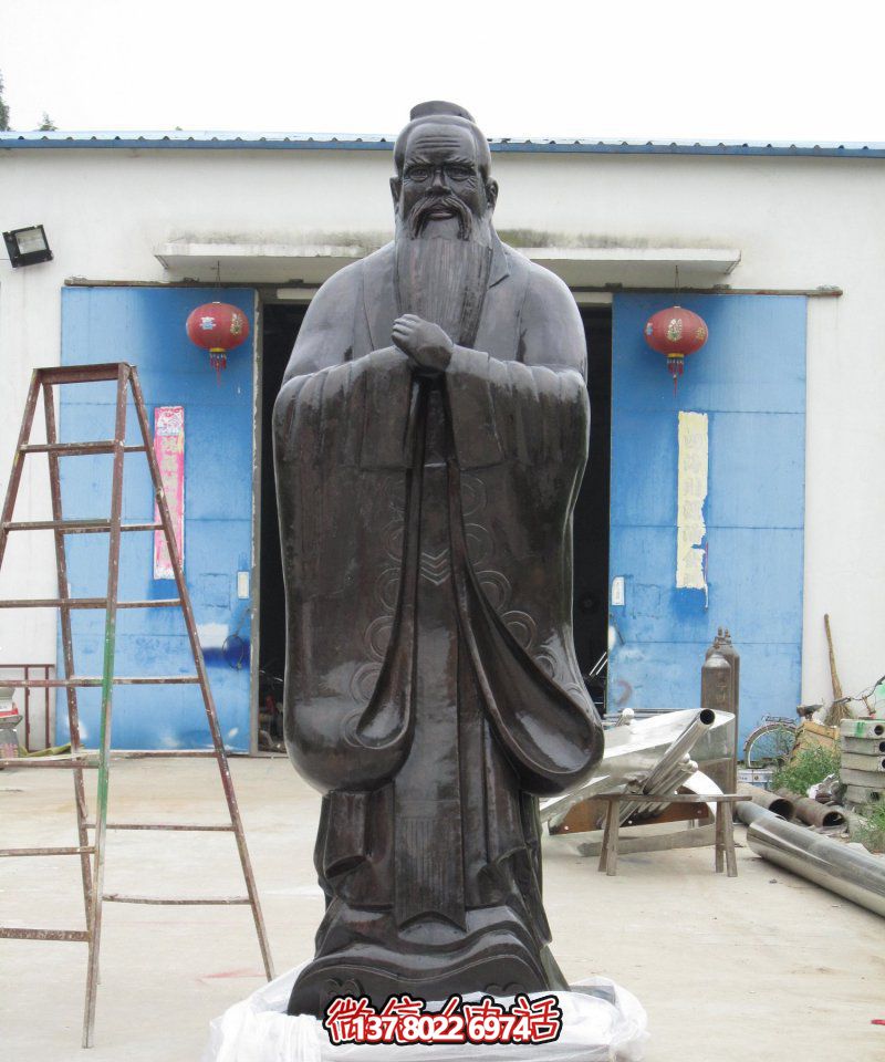 走進古典文化，探索老子青銅雕塑之美