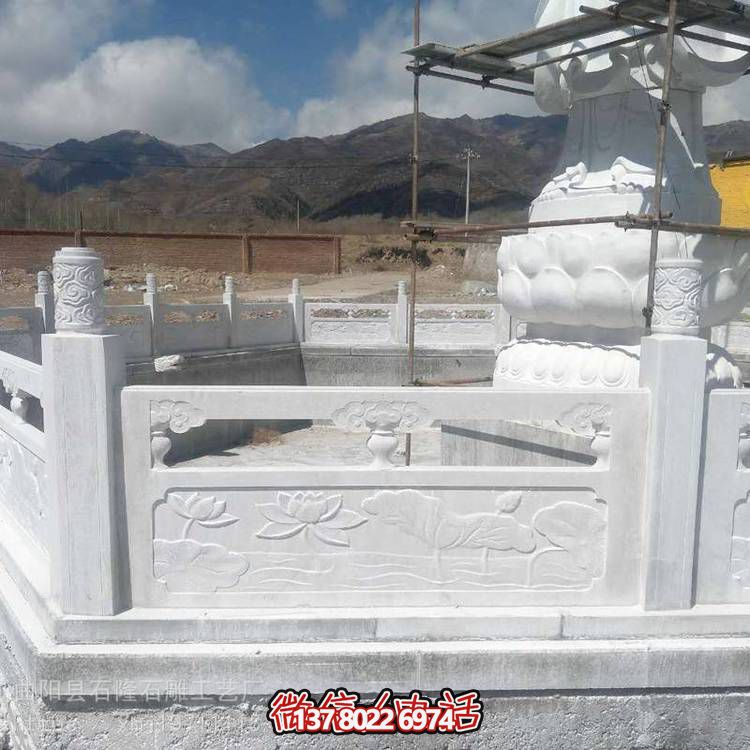 大理石欄桿雕塑，為公園、戶外景區(qū)增添優(yōu)雅氣質(zhì)
