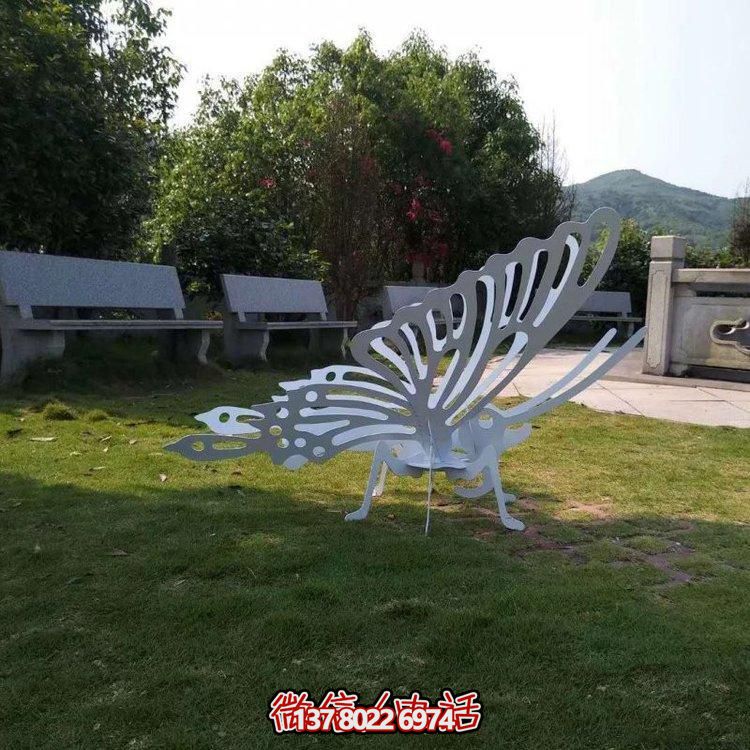 高級不銹鋼雕塑擺件，讓公園更加美麗