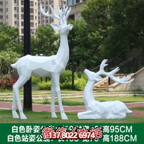 玻璃鋼雕塑裝置，點(diǎn)綴小區(qū)園林景觀