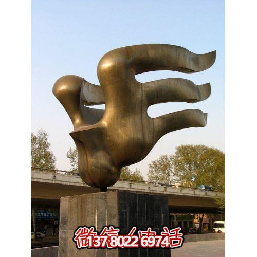 大型不銹鋼景觀雕塑，創(chuàng)意點(diǎn)亮戶外廣場(chǎng)、園林和景區(qū)