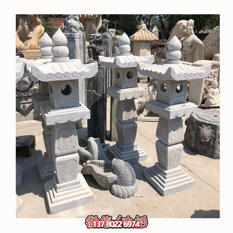 中式太陽(yáng)能石燈戶(hù)外裝飾擺件 中式太陽(yáng)能石燈戶(hù)外裝飾擺件