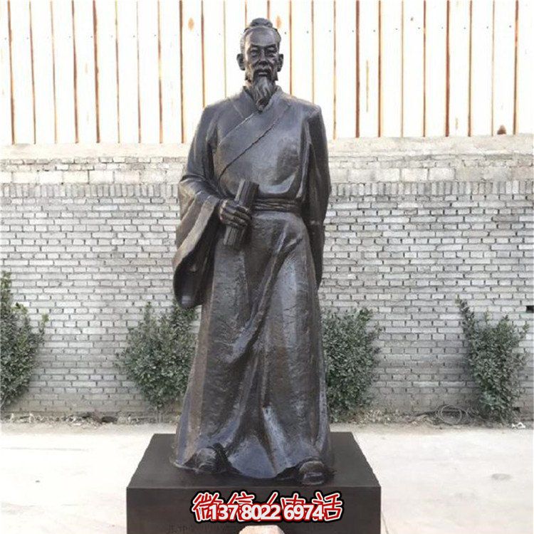 古代人物鑄銅雕塑，讓您感受古代典故的魅力！