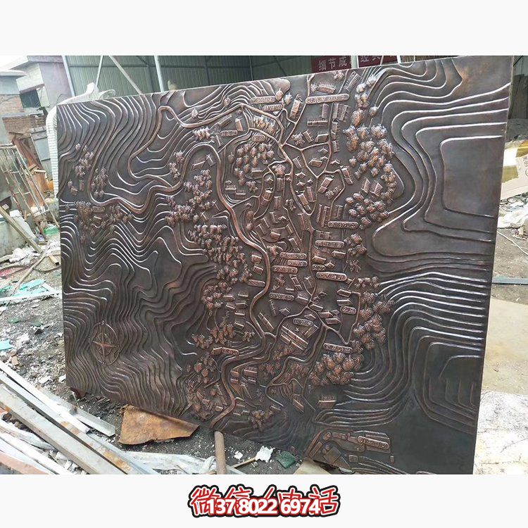 精致雅致的園林景觀浮雕、壁畫及雕塑裝置的完美結(jié)合