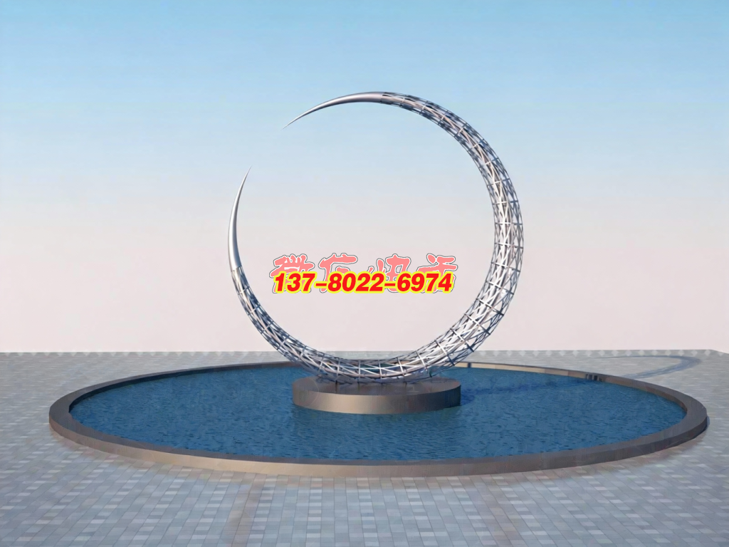 《月瀾織夢(mèng)》：水境環(huán)縈間，鋼骨織就彎月穹廬的詩意回響